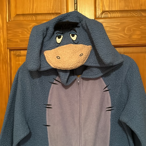 Women's Eeyore costume onesie Sz M - Picture 2 of 4